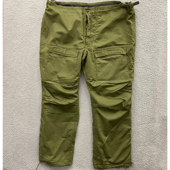 US Military Chemical Protective Suit Pants XL Extra Large Green LARPlife 48x30‎